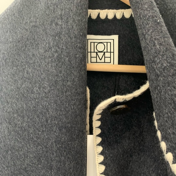 Toteme Embroidered Scarf Jacket - Picture 5 of 5